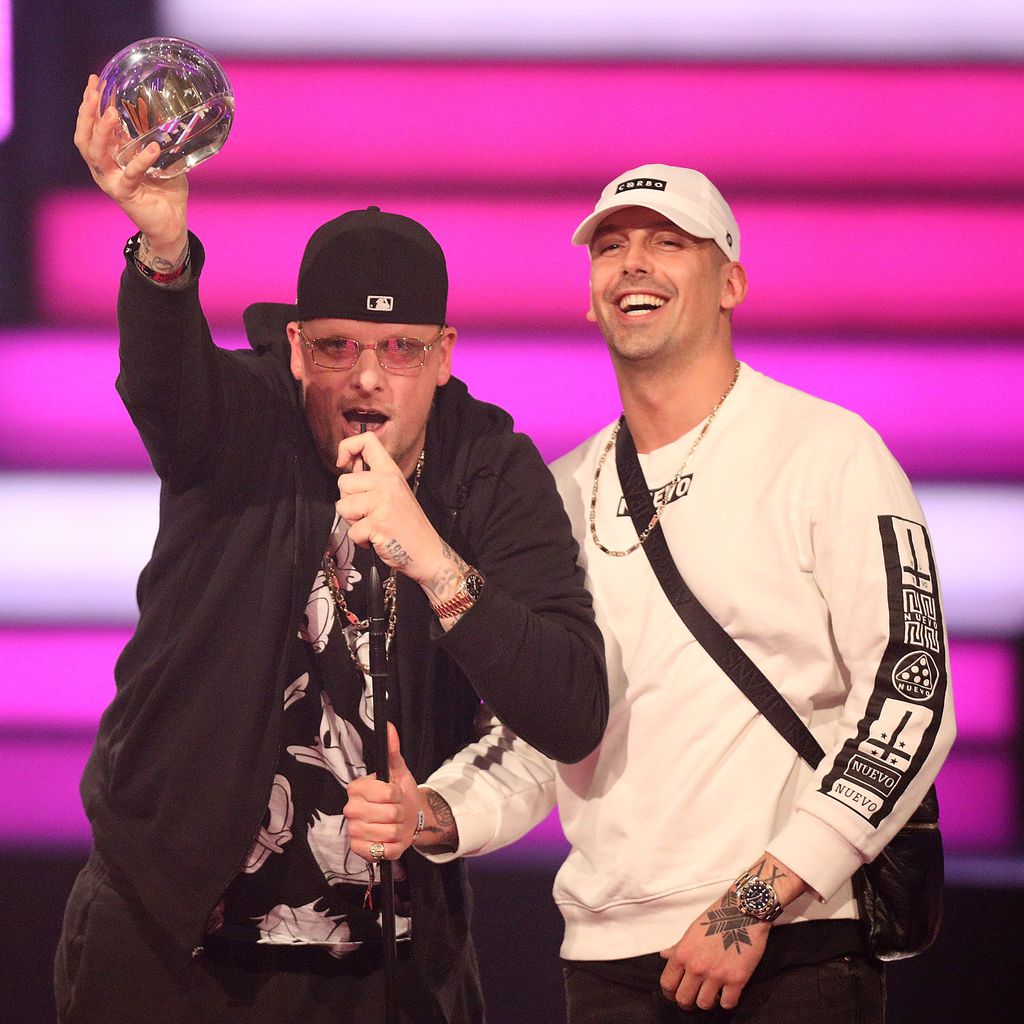 Bonez MC und RAF Camora bei der 1Live Krone 2017