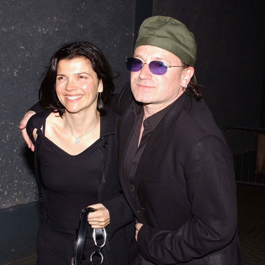 Bono und seine Frau Ali Hewson im Mai 2003