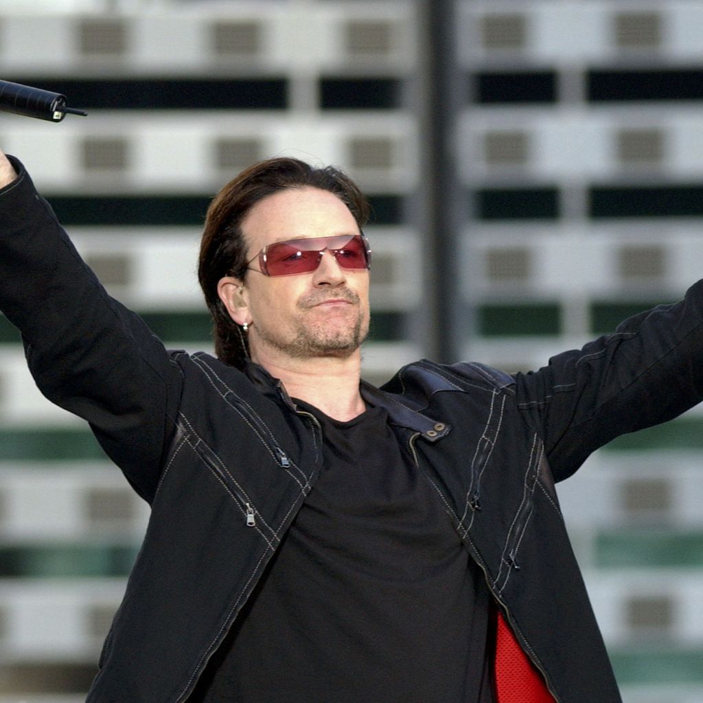 U2-Rocker Bono in London 2005
