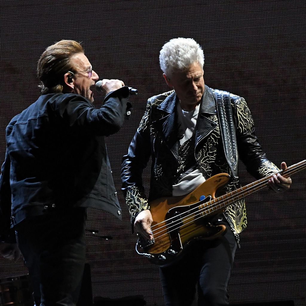 Bono und Adam Clayton
