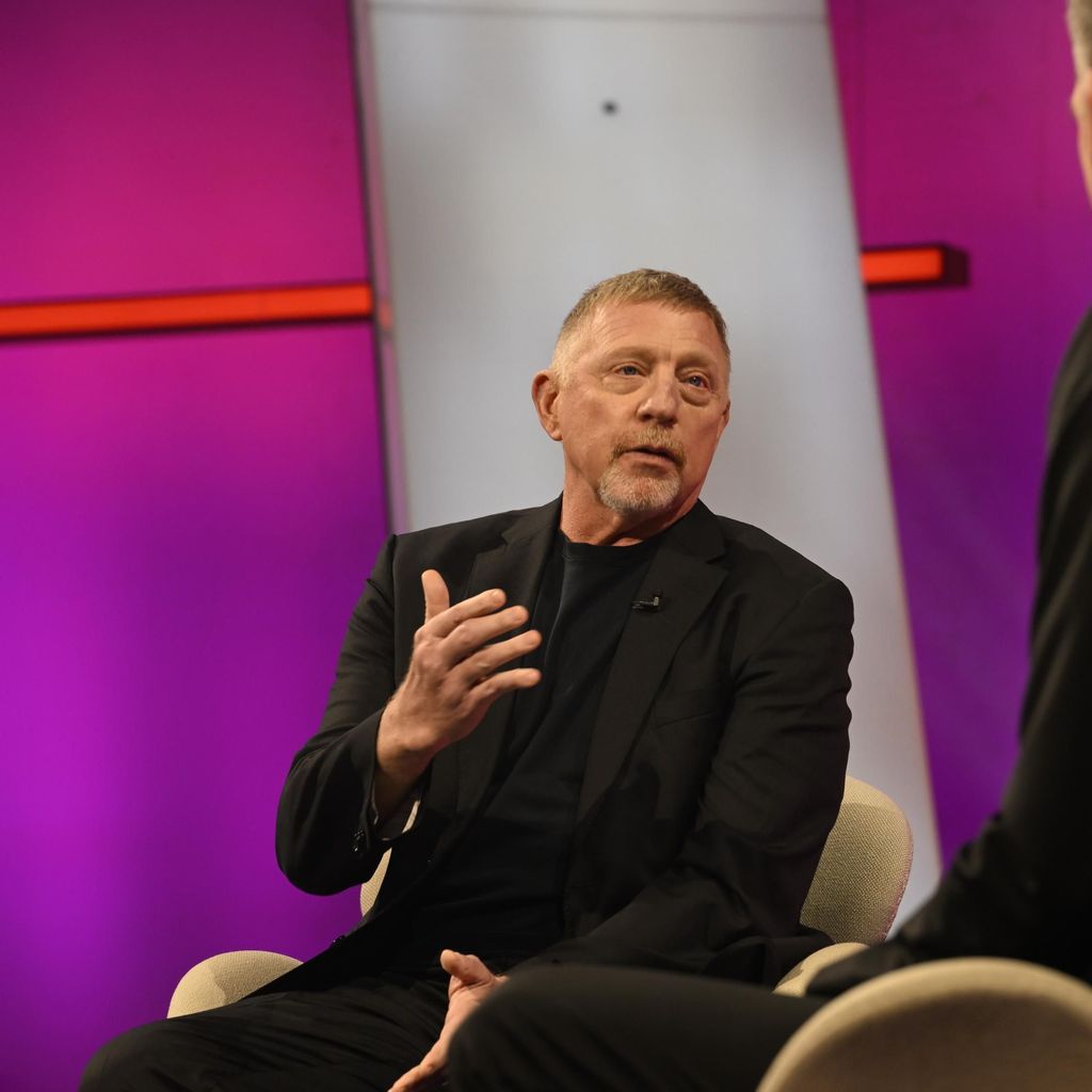 Boris Becker bei "2025! Menschen, Bilder, Emotionen"