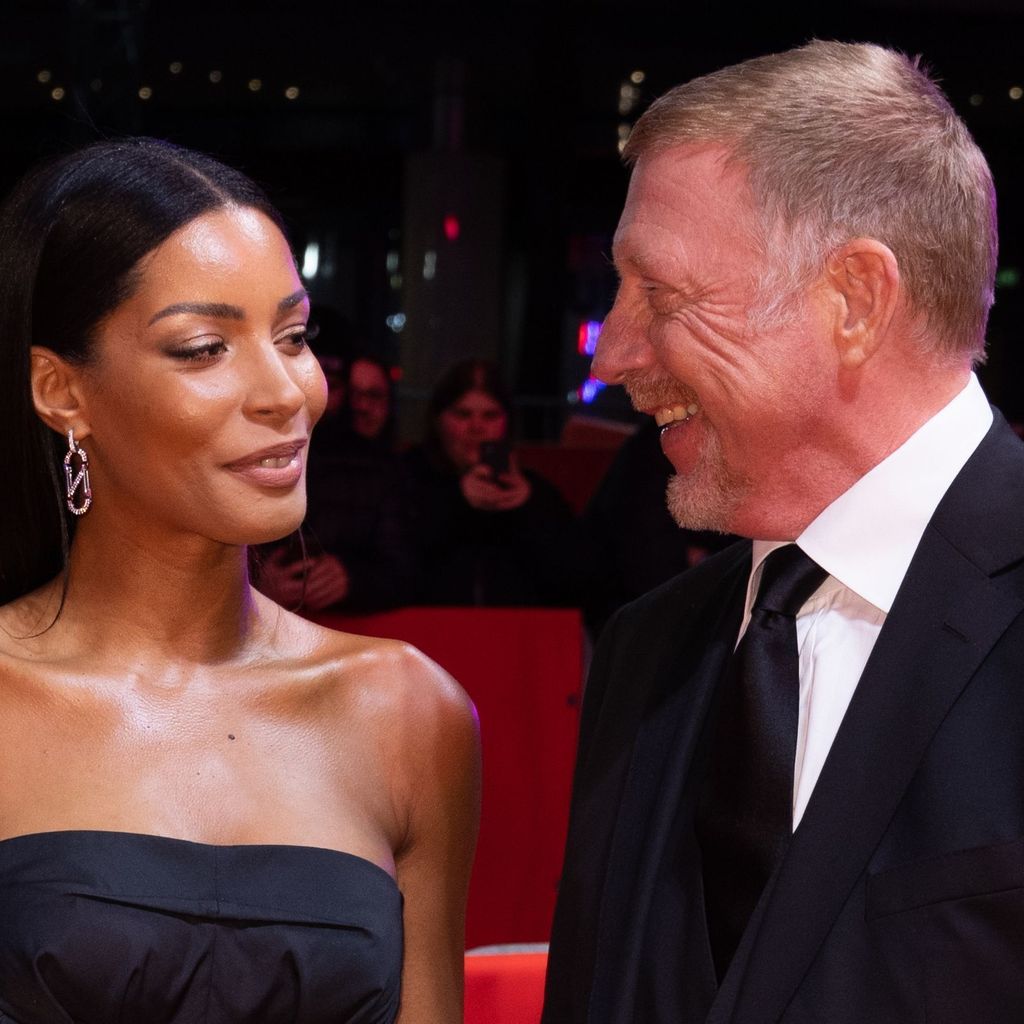 Lilian de Carvalho Monteiro und Boris Becker