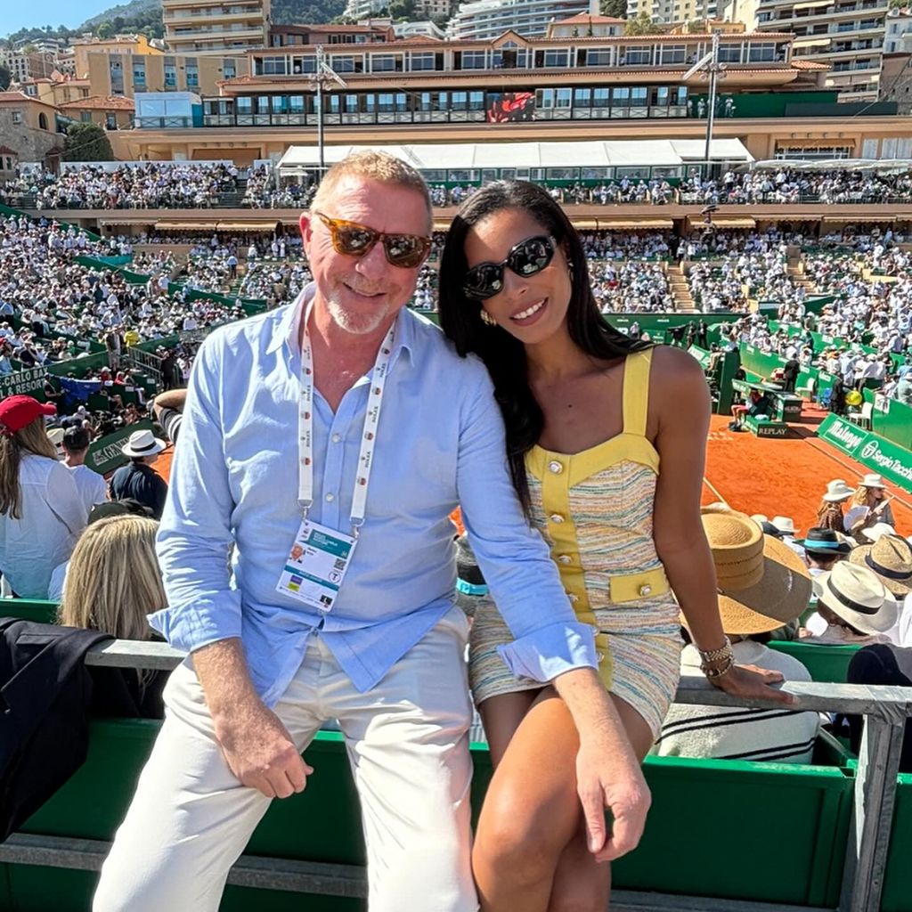 Boris Becker und Lilian de Carvalho Monteiro