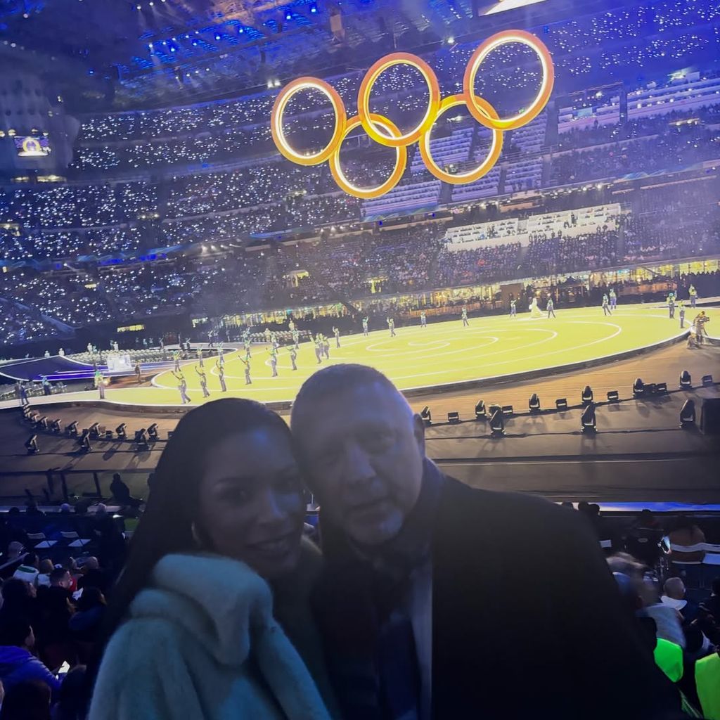 Boris Becker und Lilian de Carvalho Monteiro bei den Olympischen Spielen, Mailand 2026