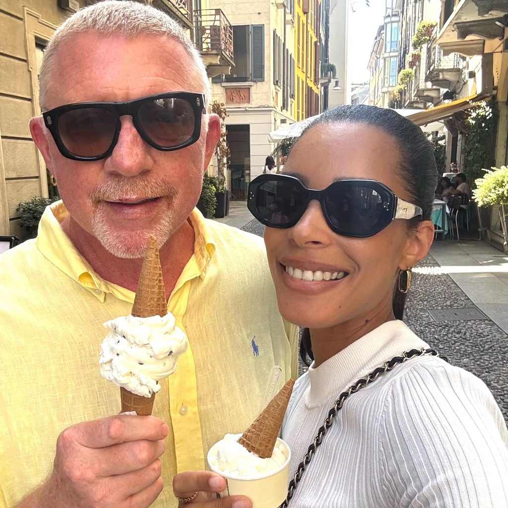 Boris Becker und seine Frau Lilian de Carvalho Monteiro