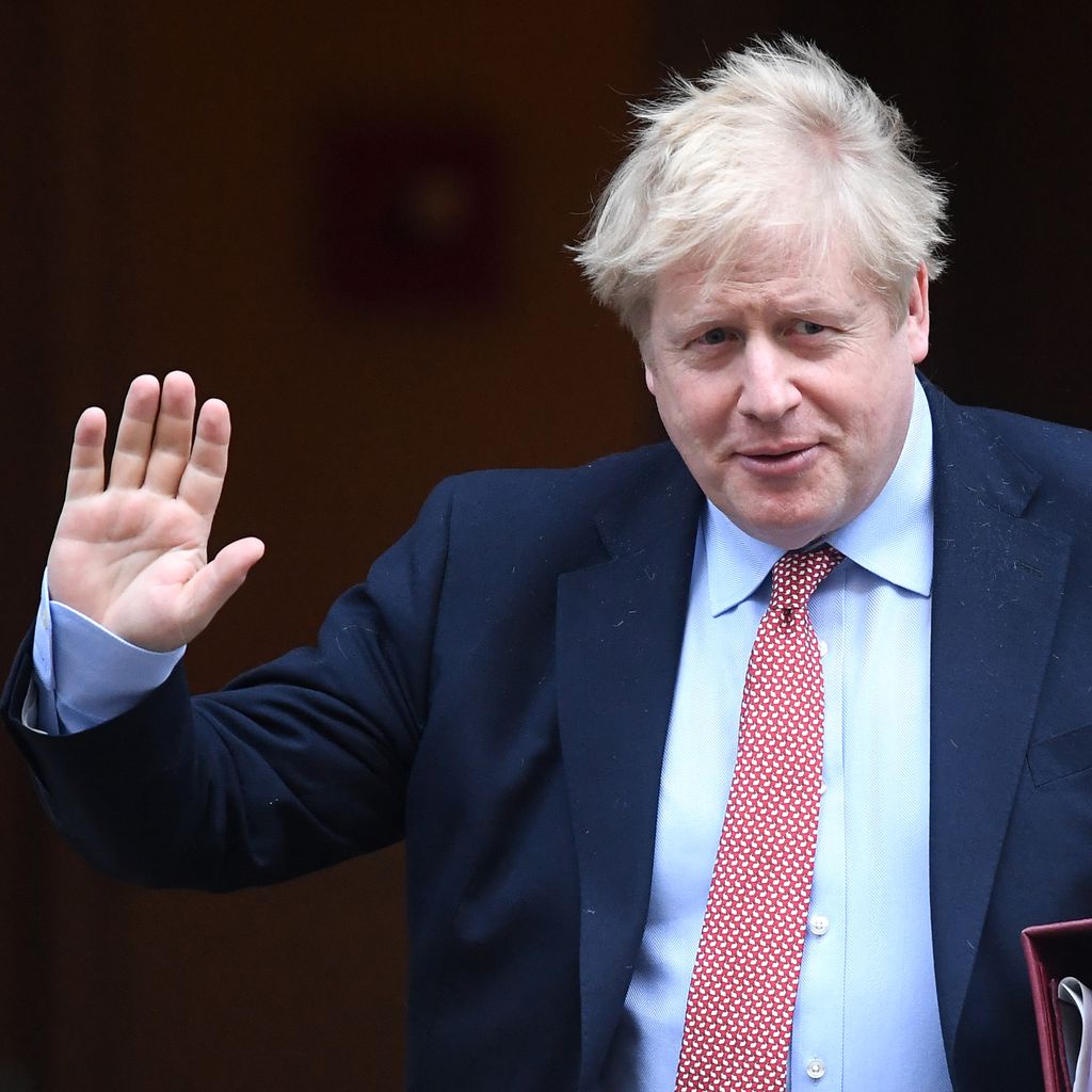 Boris Johnson im März 2020