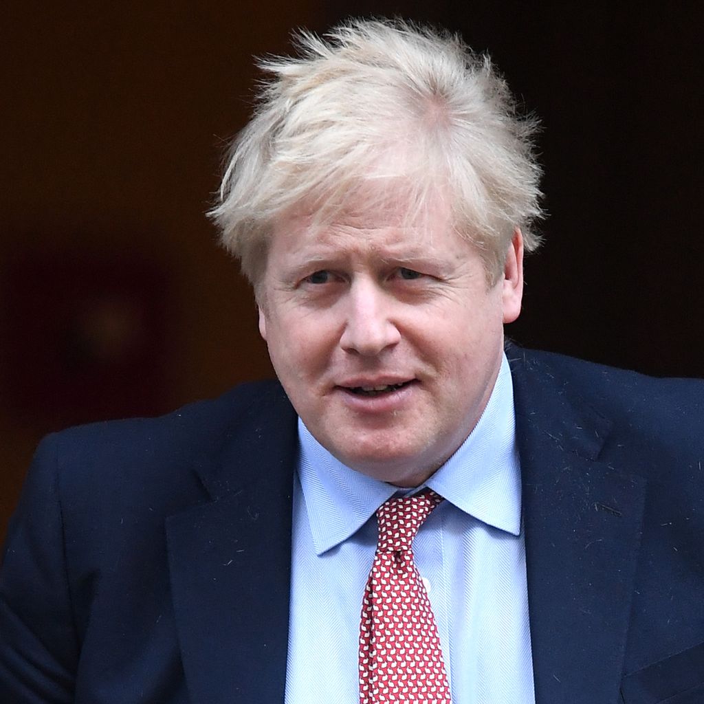 Boris Johnson in London, 2020
