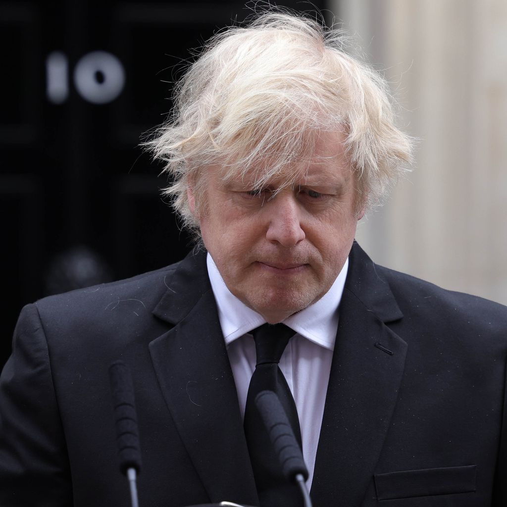 Boris Johnson im April 2021