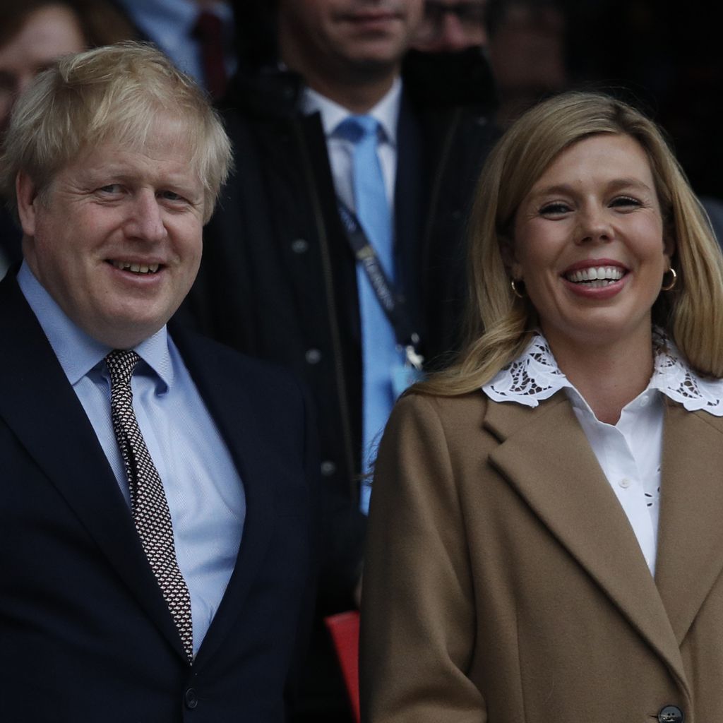 Boris Johnson und Carrie Symonds in London