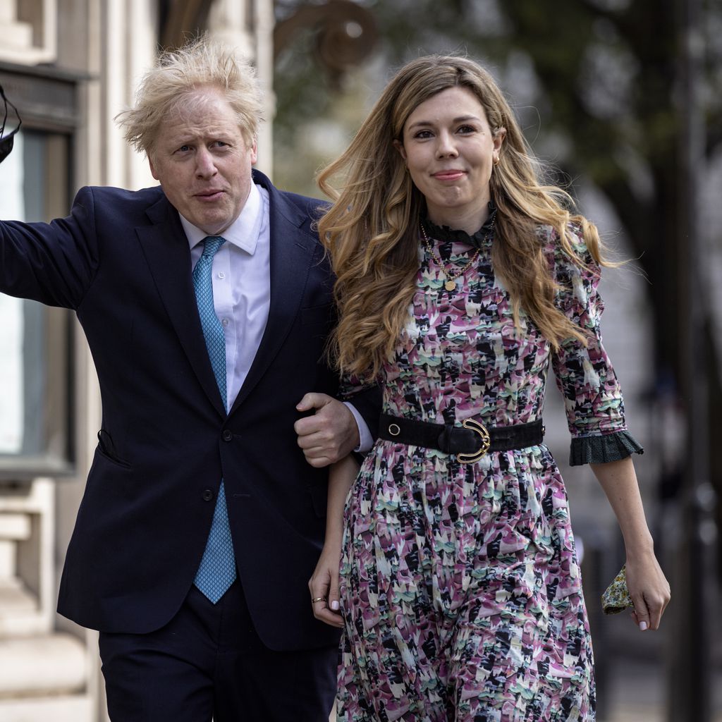 Boris Johnson und seine Frau Carrie, Mai 2021
