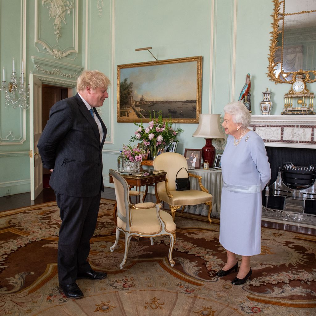 Boris Johnson und Queen Elizabeth II.