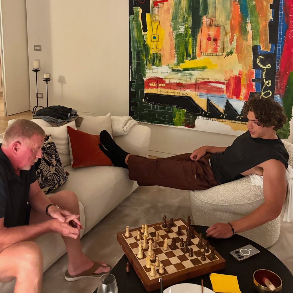 Boris und Elias Becker, August 2025