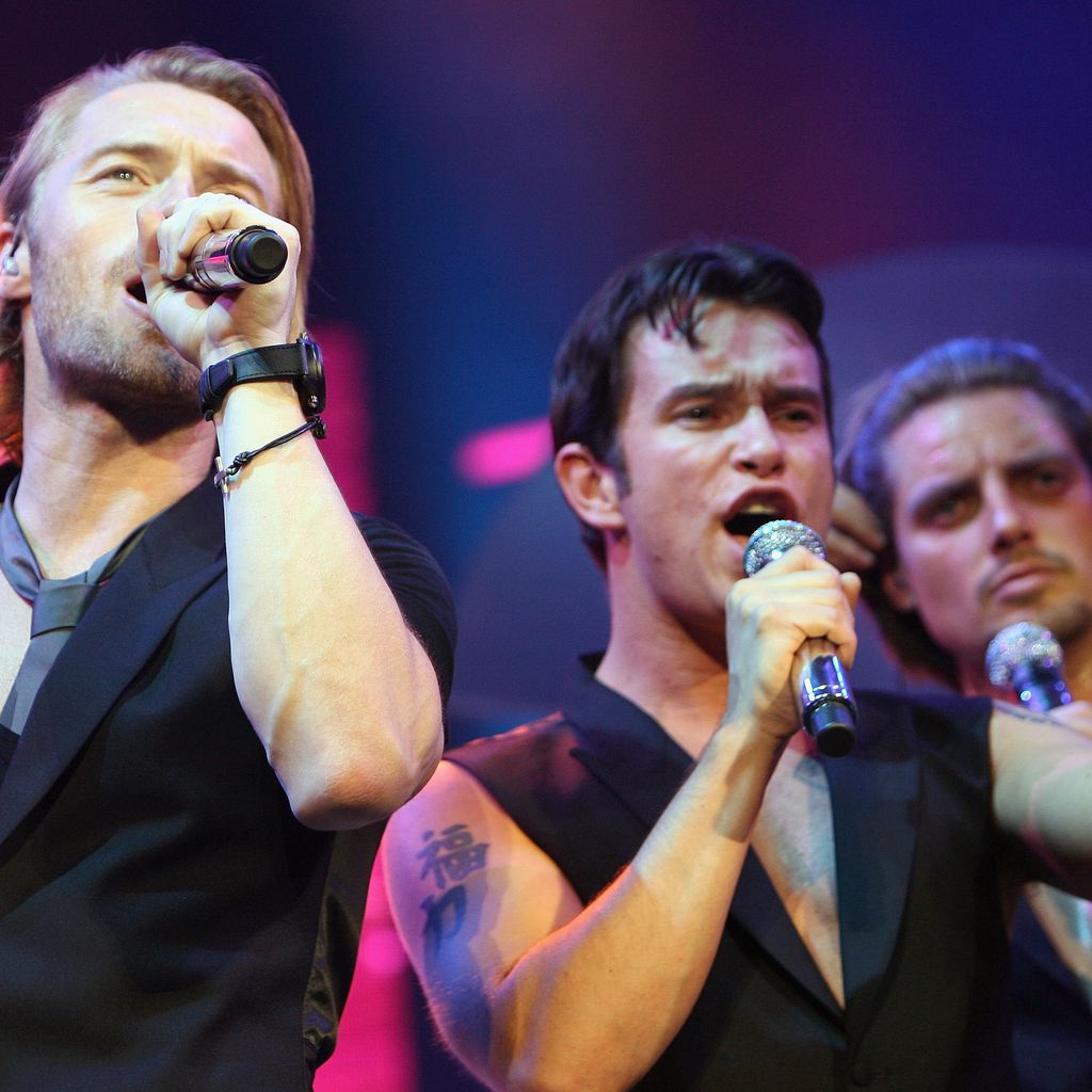 Boyzone bei einem Auftritt 2008