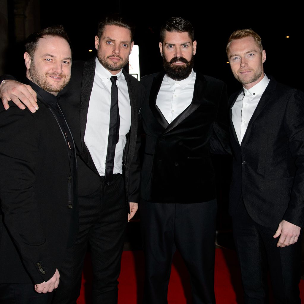 Boyzone bei einer Veranstaltung 2014 in London