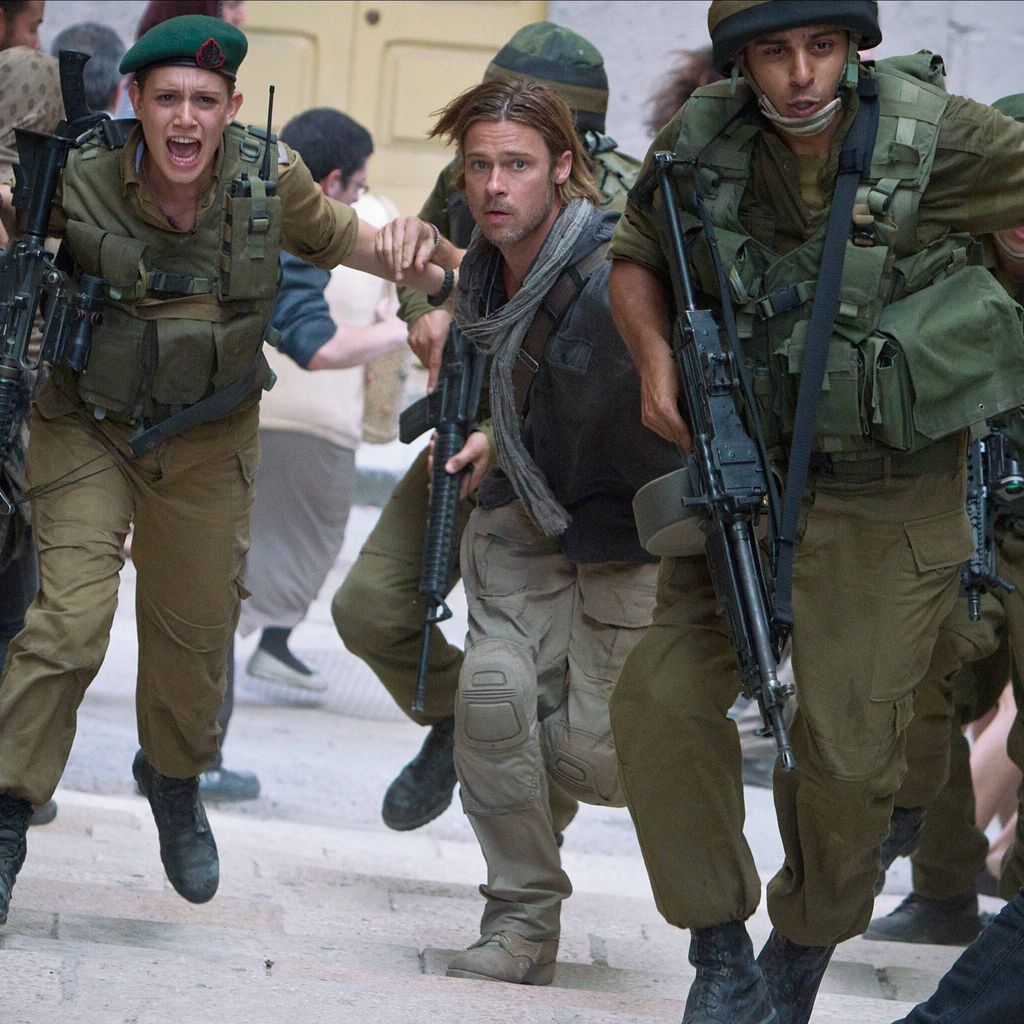 Brad Pitt als Gerry Lane in einer Szene aus "World War Z" (2013)