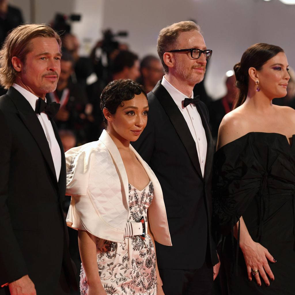 Brad Pitt, Ruth Negga, James Gray und Liv Tyler bei "Ad Astra"-Premiere in Venedig