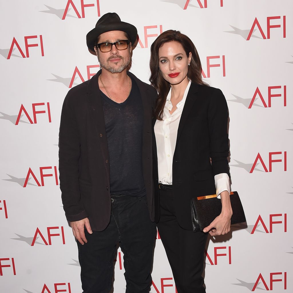 Brad Pitt und Angelina Jolie im Januar 2015