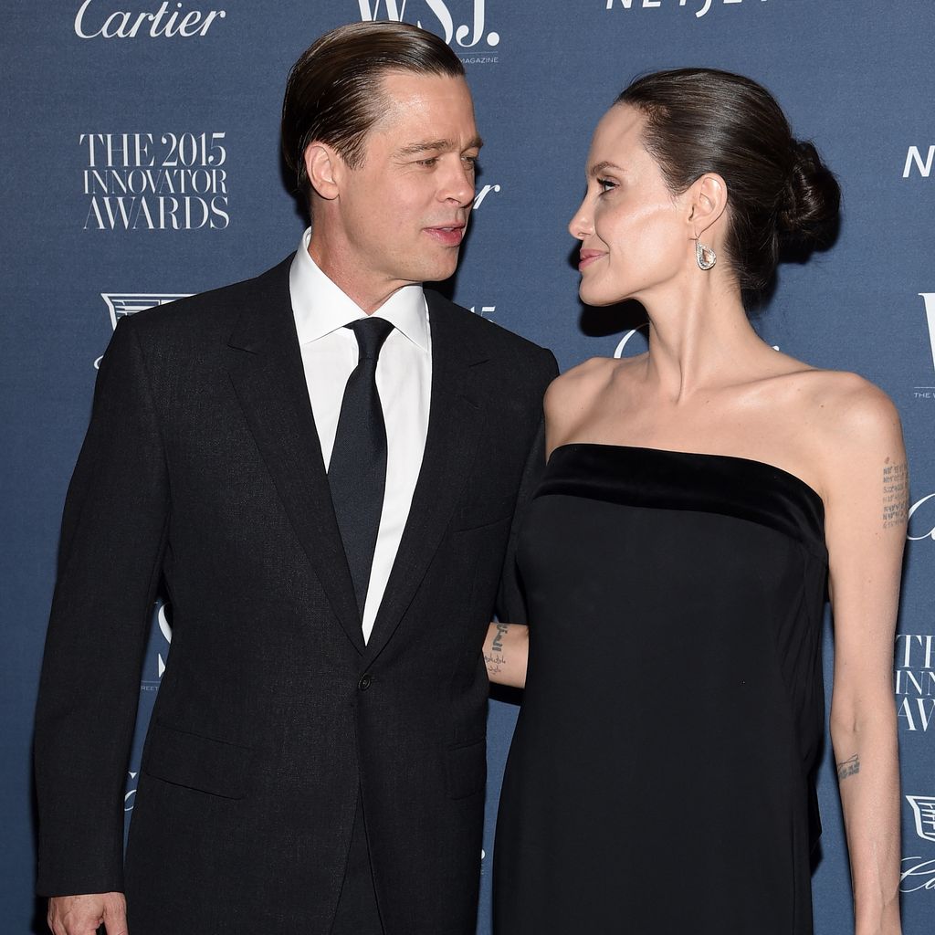 Brad Pitt und Angelina Jolie im November 2015
