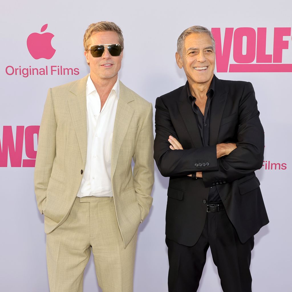 Brad Pitt und George Clooney, September 2024