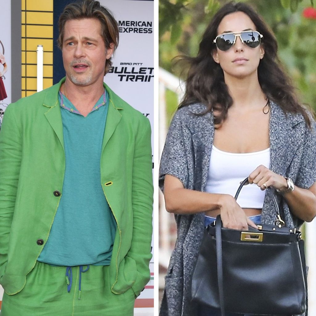 Brad Pitt und Ines De Ramon