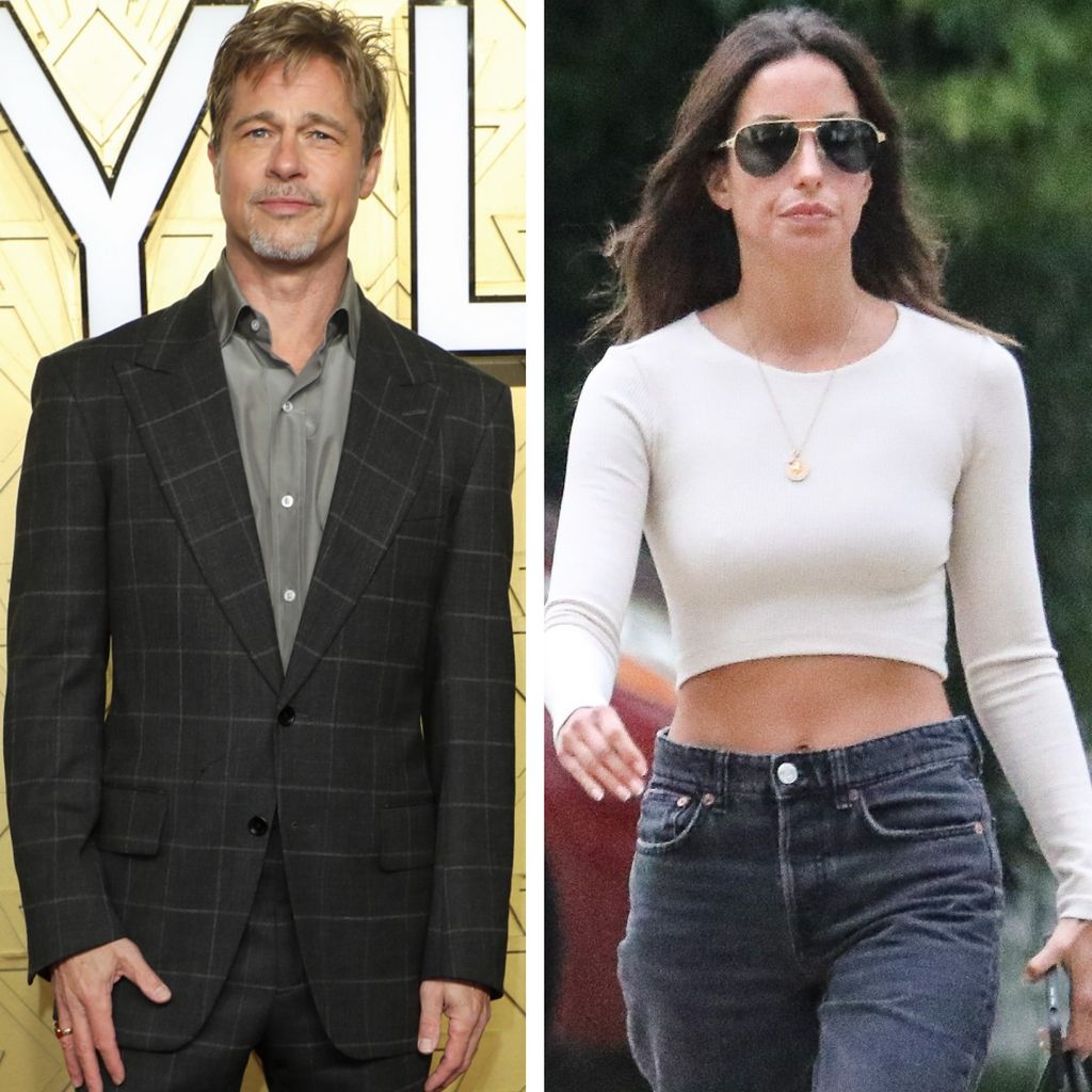 Brad Pitt und Ines De Ramon