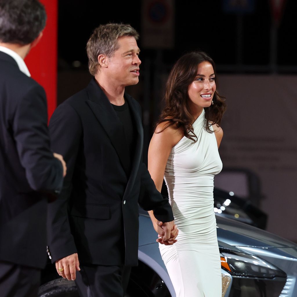 Brad Pitt und Ines de Ramon, September 2024