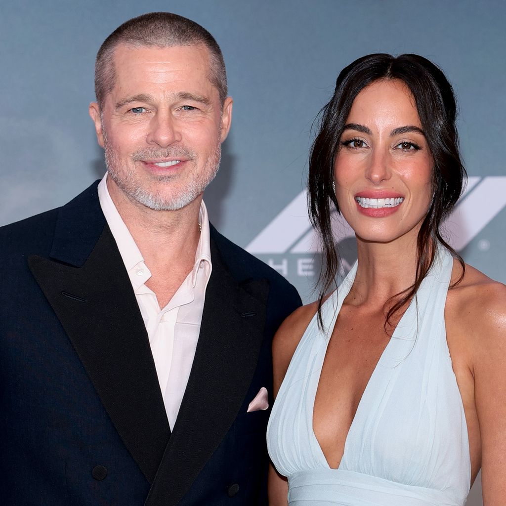 Brad Pitt und Ines de Ramon, Juni 2025
