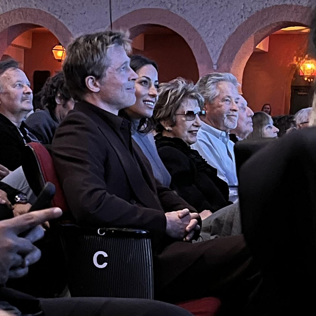 Brad Pitt und Ines de Ramon