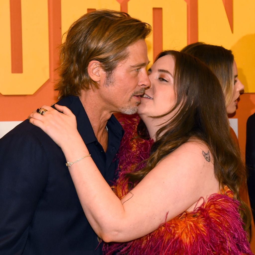 Brad Pitt und Lena Dunham im Juli 2019 in London