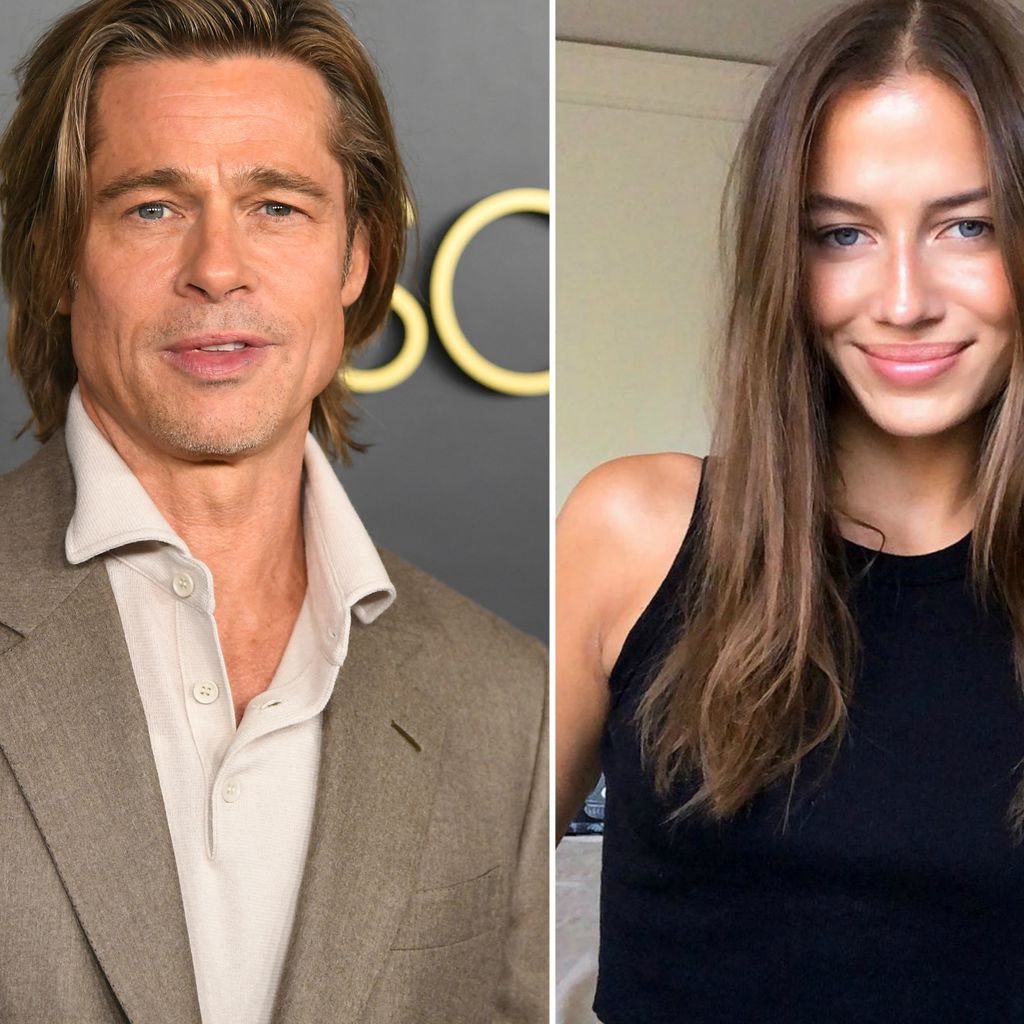 Brad Pitt und Nicole Poturalski