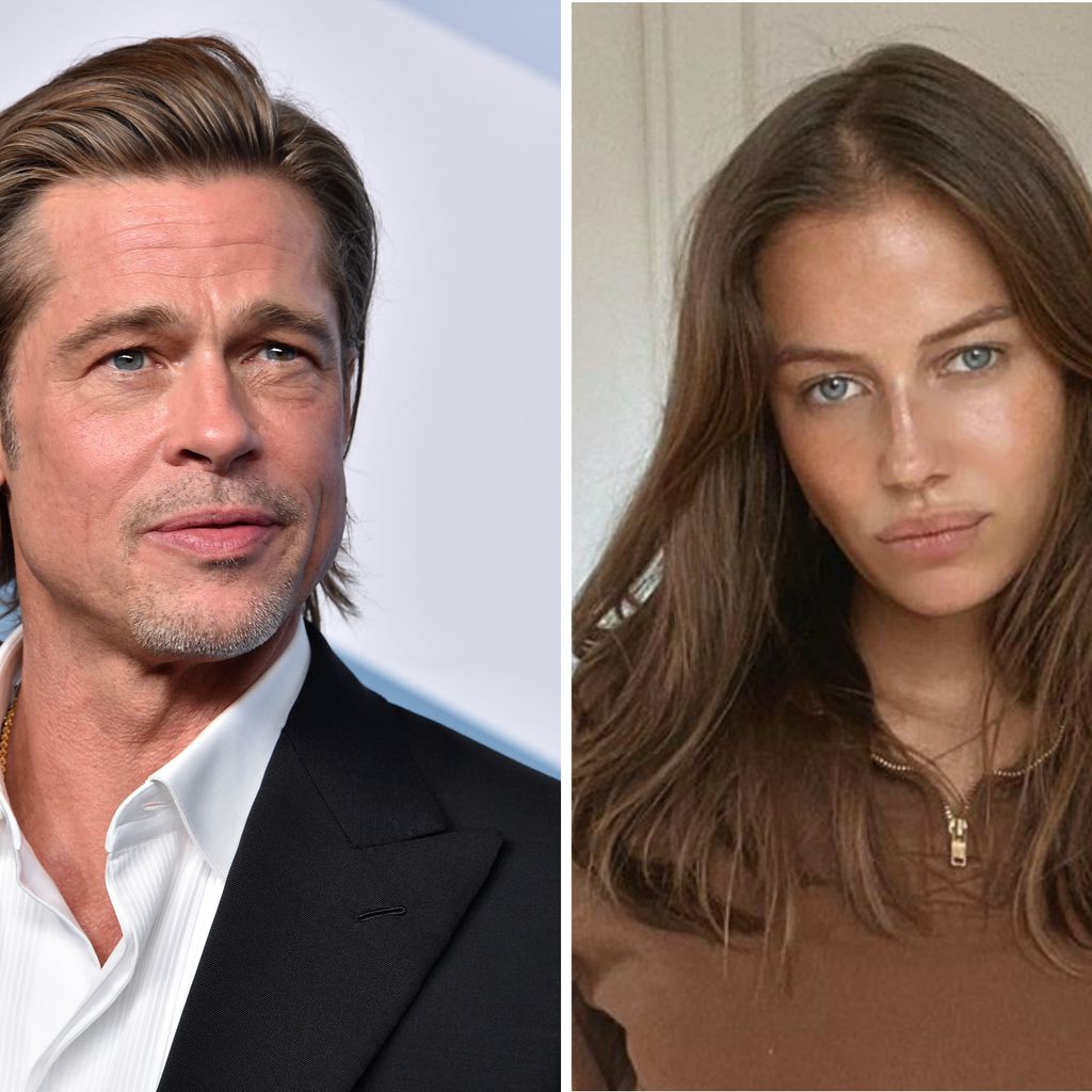 Brad Pitt und Nicole Poturalski