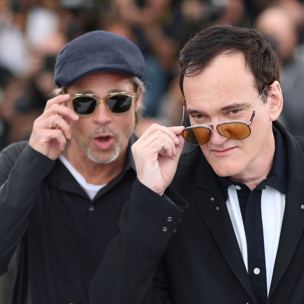 Brad Pitt und Quentin Tarantino