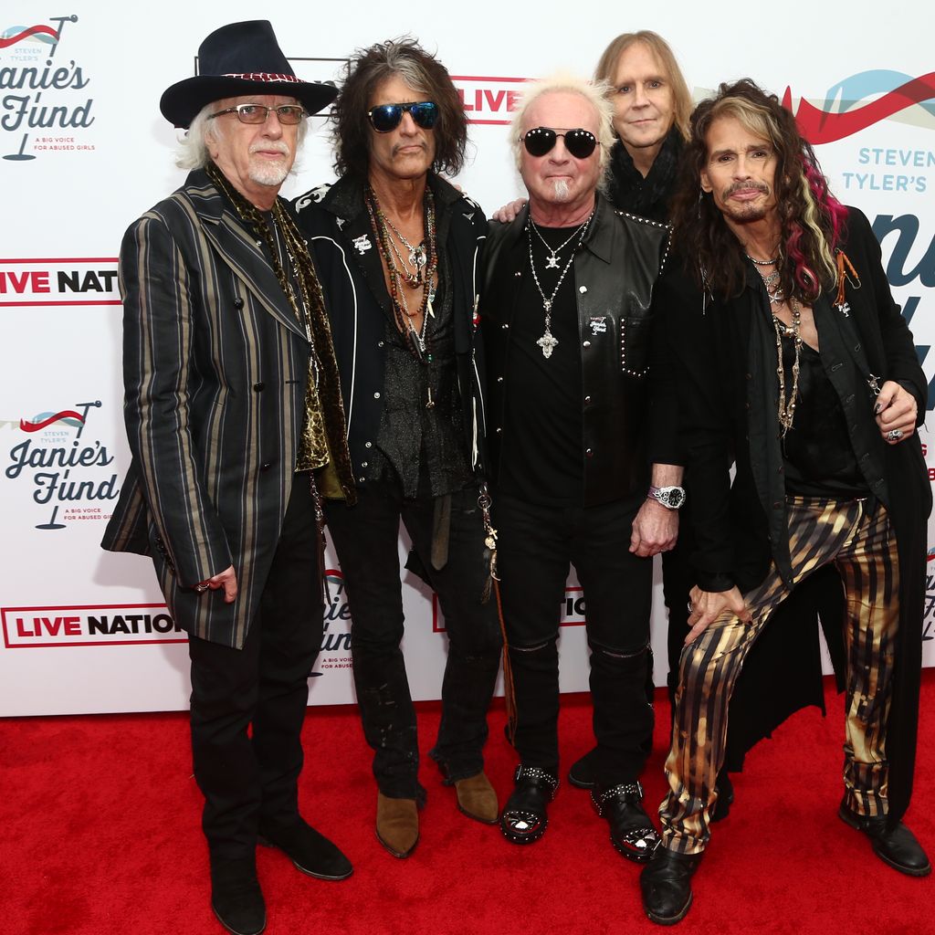 Aerosmith im Februar 2019 in Los Angeles