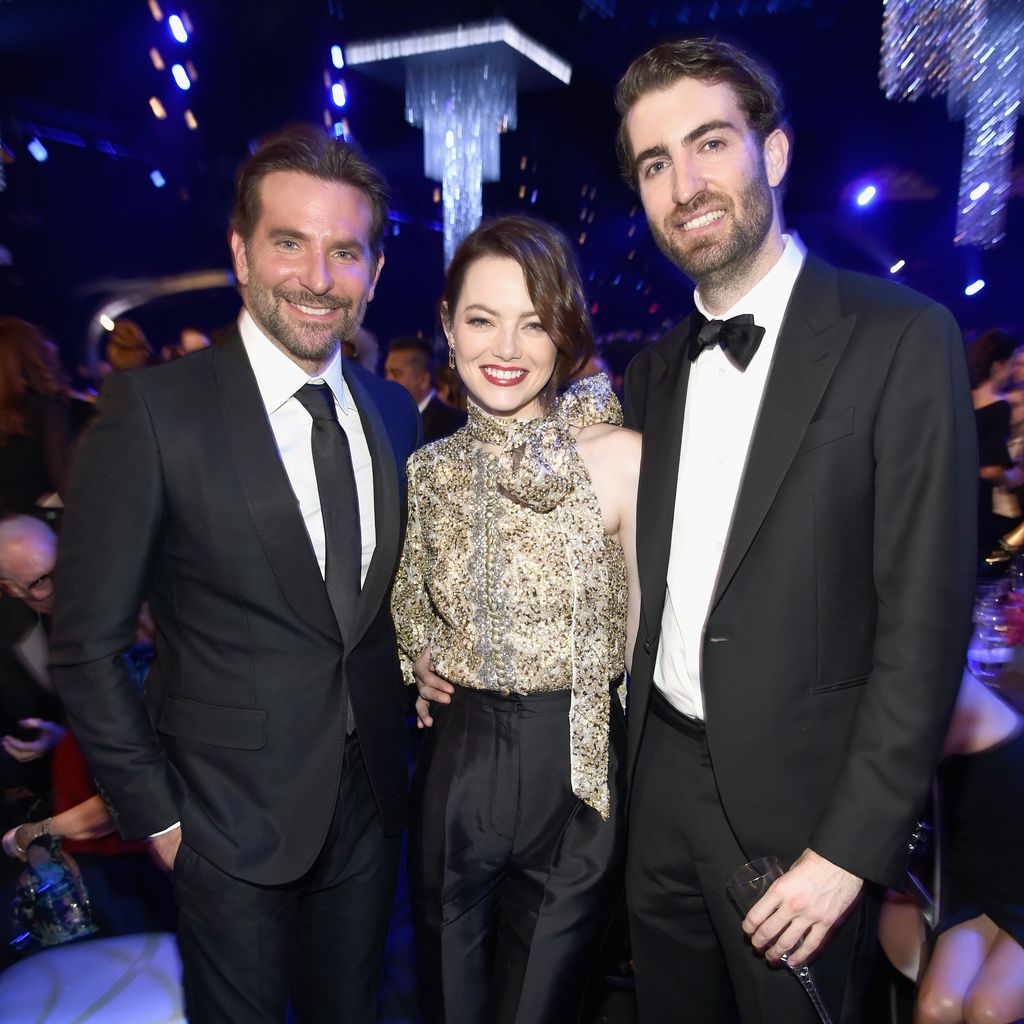 Bradley Cooper, Emma Stone und Dave McCary bei den 25. SAG Awards