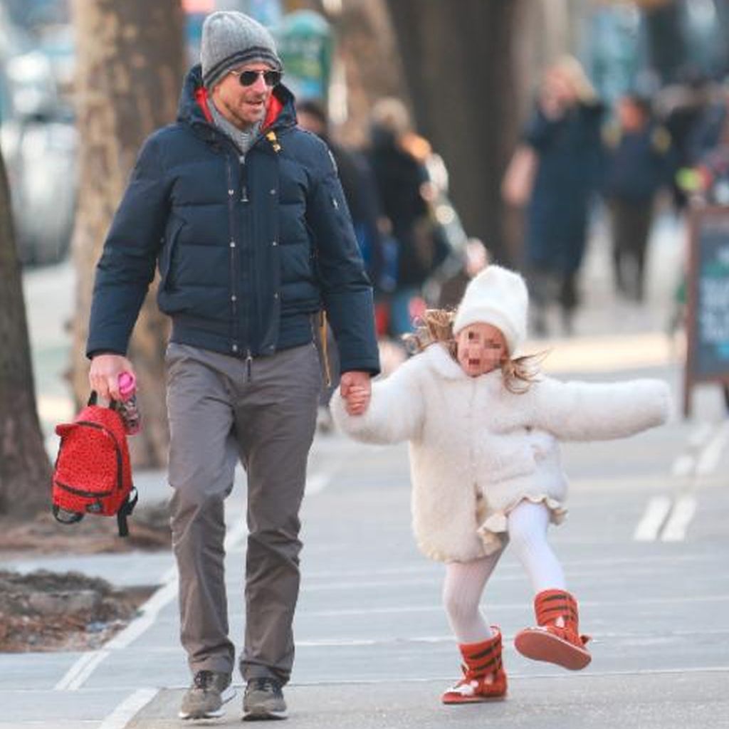 Bradley Cooper und seine Tochter Lea, Januar 2023