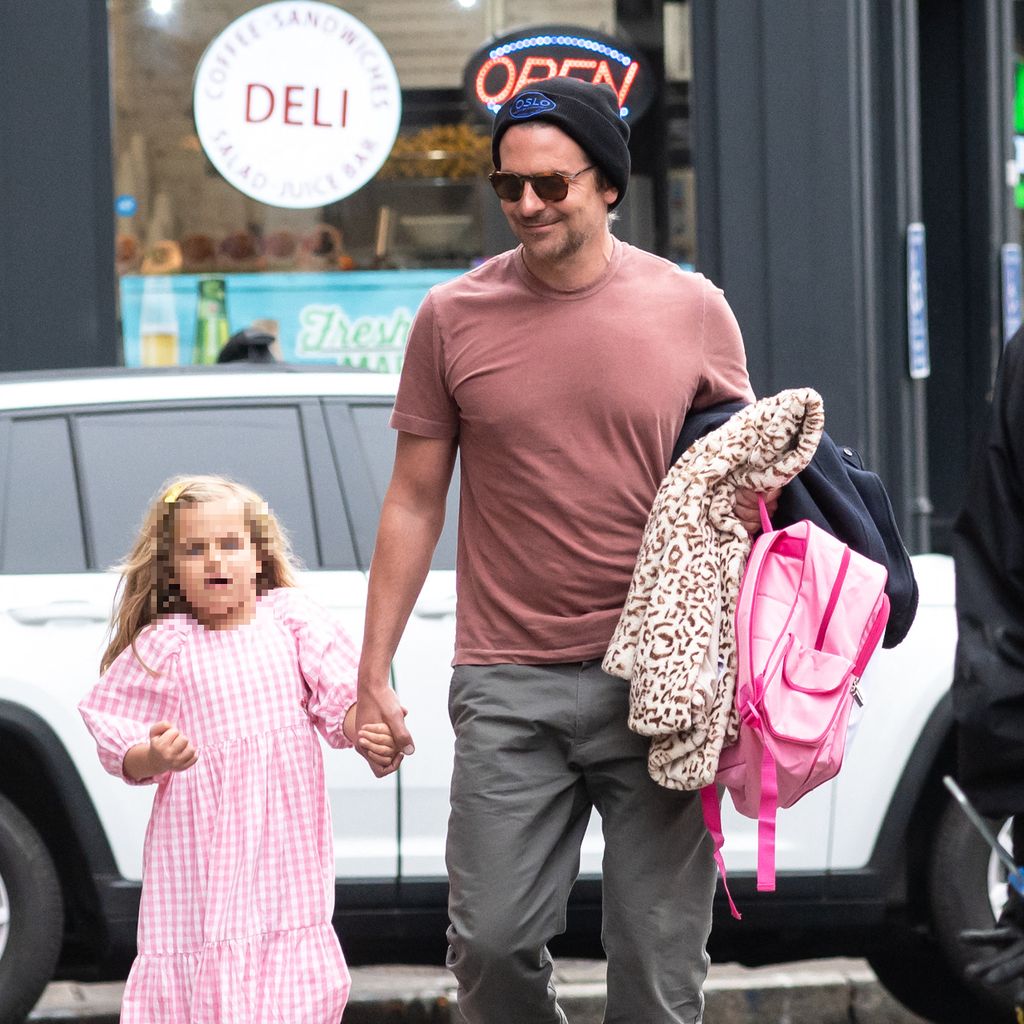 Bradley Cooper mit seiner Tochter Lea im Januar 2023