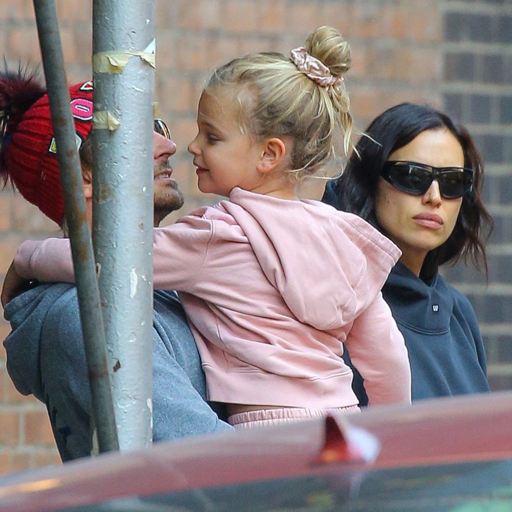 Bradley Cooper und Irina Shayk mit ihrer Tochter