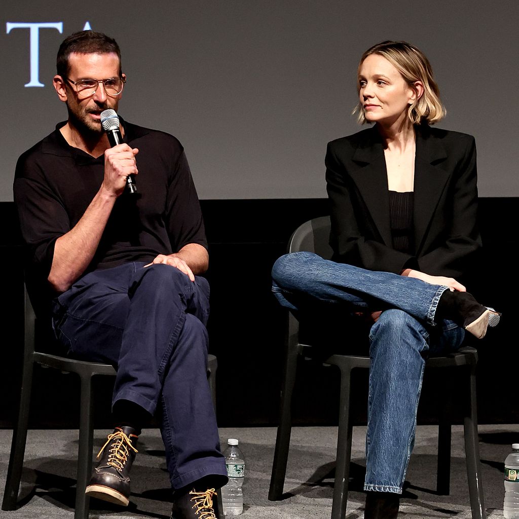 Bradley Cooper und Carey Mulligan beim Screening für "Maestro"