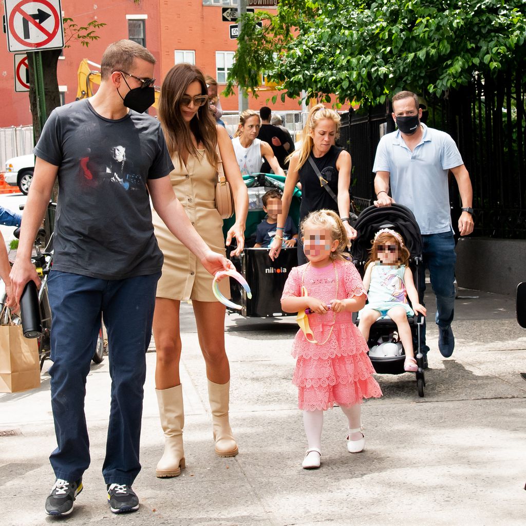 Bradley Cooper und Irina Shayk mit ihrer Tochter Lea