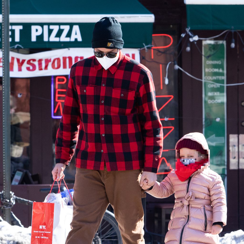 Bradley Cooper und seine Tochter Lea, Februar 2021