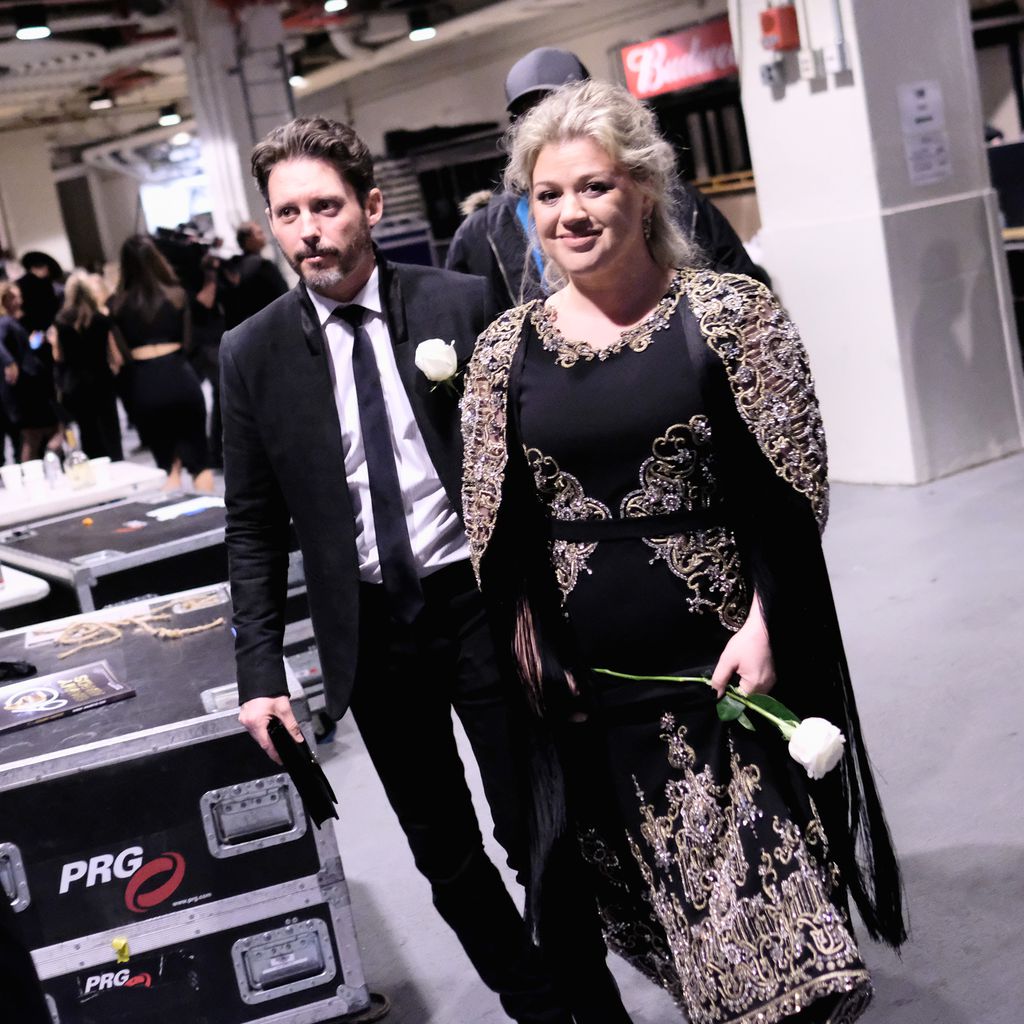Brandon Blackstock und Kelly Clarkson im Januar 2018