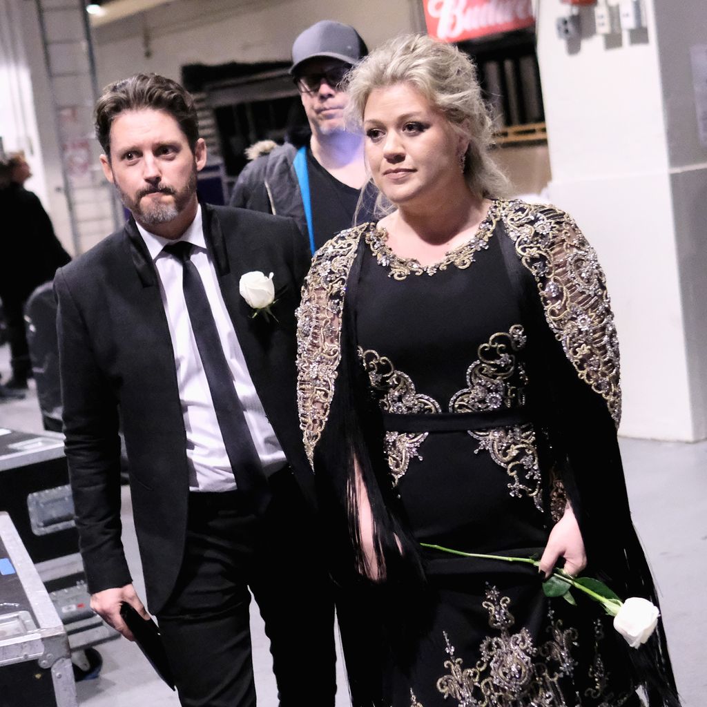 Brandon Blackstock und Kelly Clarkson, 2018