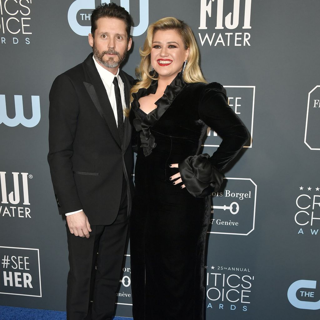 Brandon Blackstock und Kelly Clarkson im Januar 2020