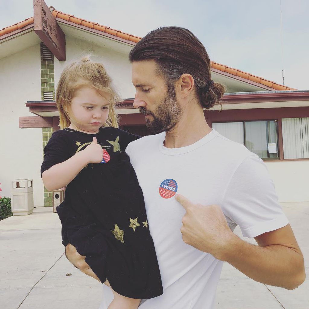 Brandon Jenner mit seiner Tochter Eva, Juni 2018