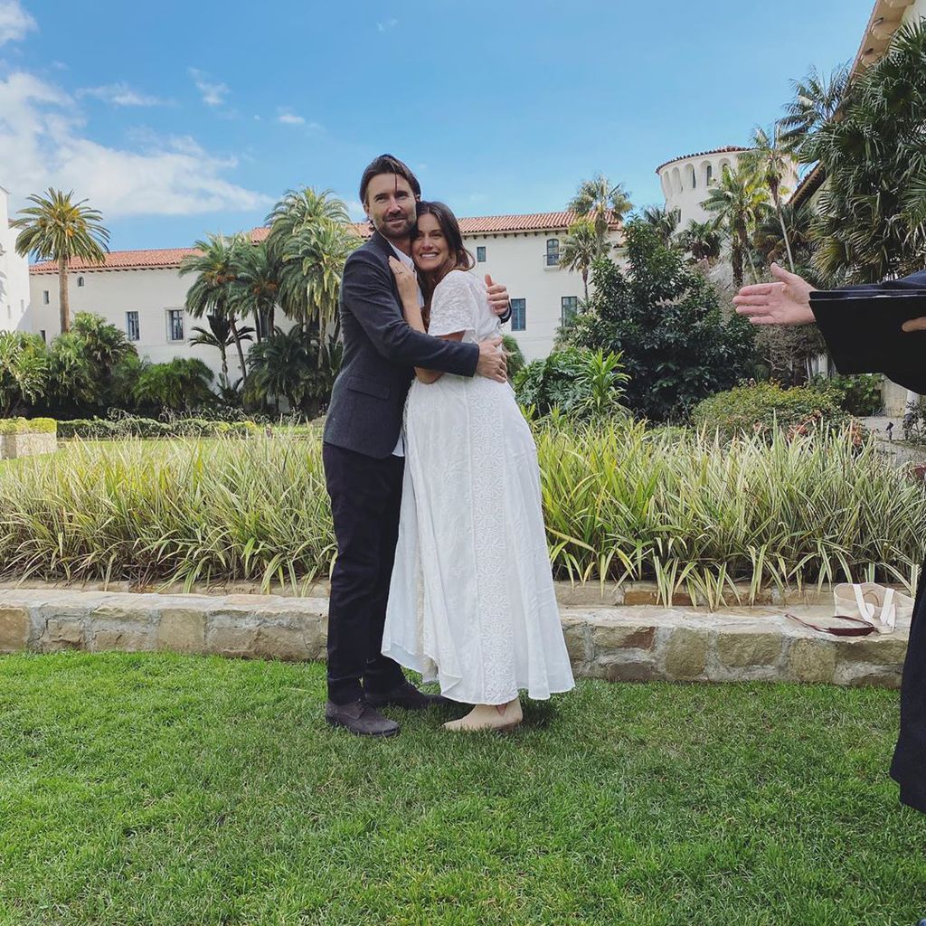 Brandon Jenner und Cayley Stoker bei ihrer Hochzeit