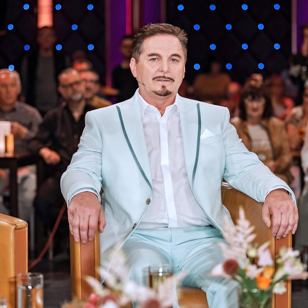 Uwe Herrmann bei der Aufzeichnung der MDR-Talkshow "Riverboat" in der Media City Leipzig, 22.05.2026