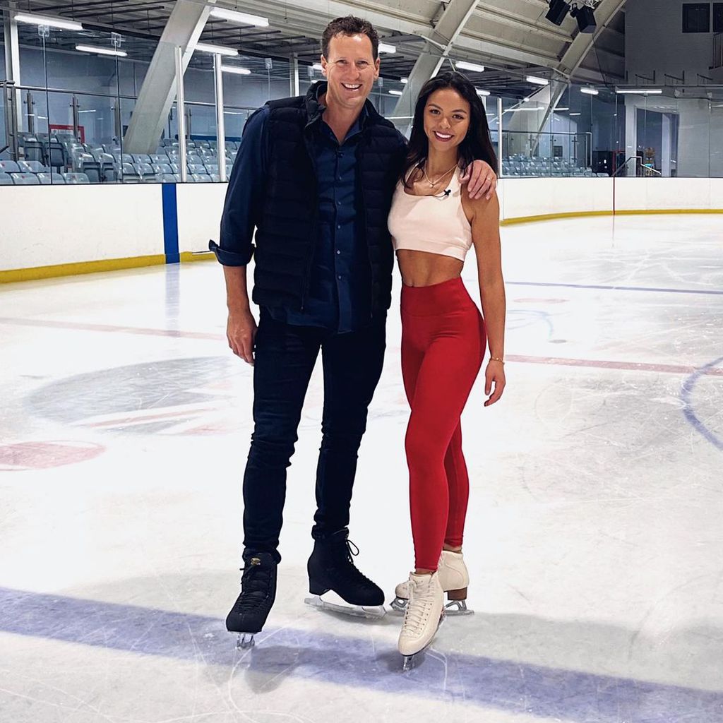Brendan Cole und Vanessa Bauer, "Dancing On Ice"-Paar