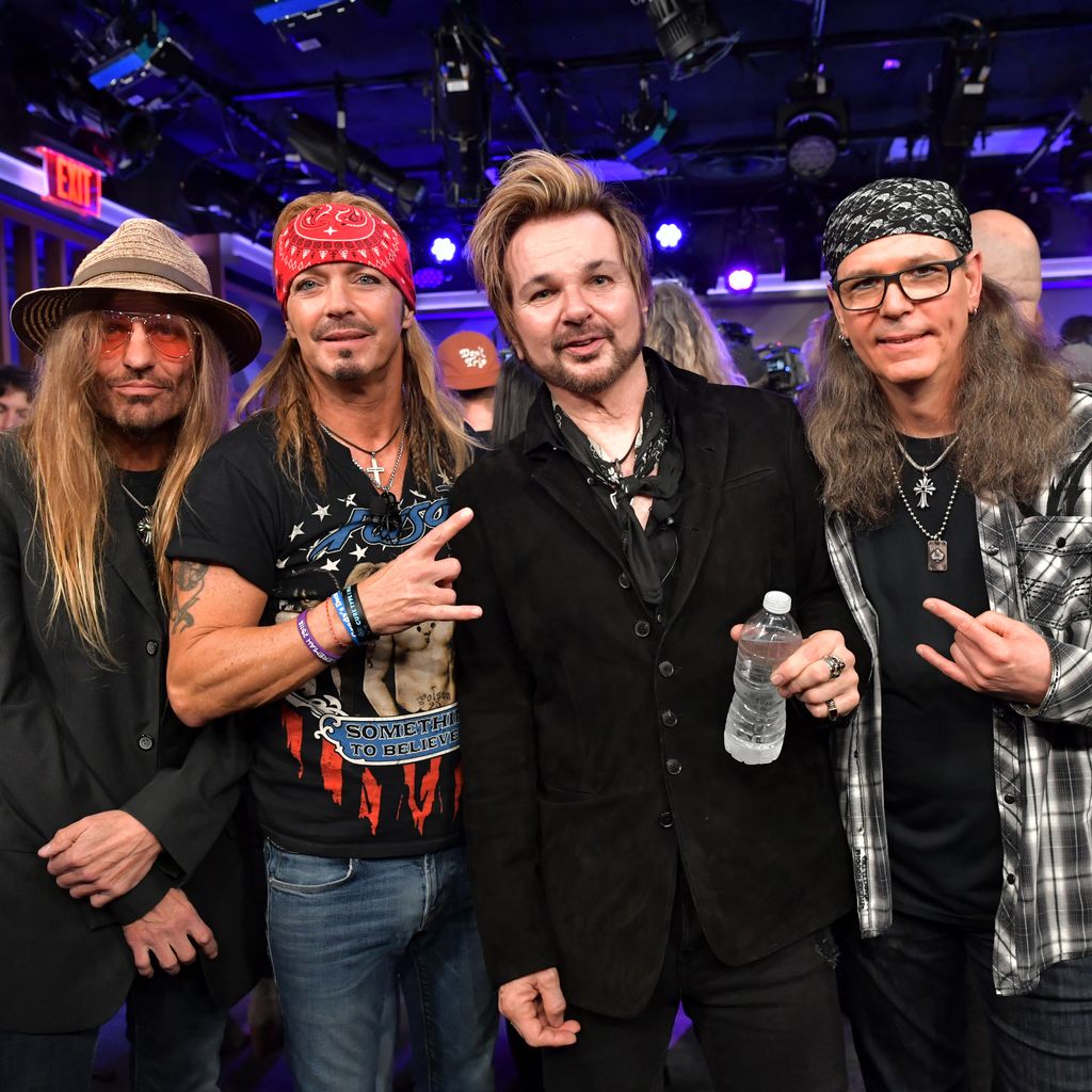 Bret Michaels mit seiner Band Poison