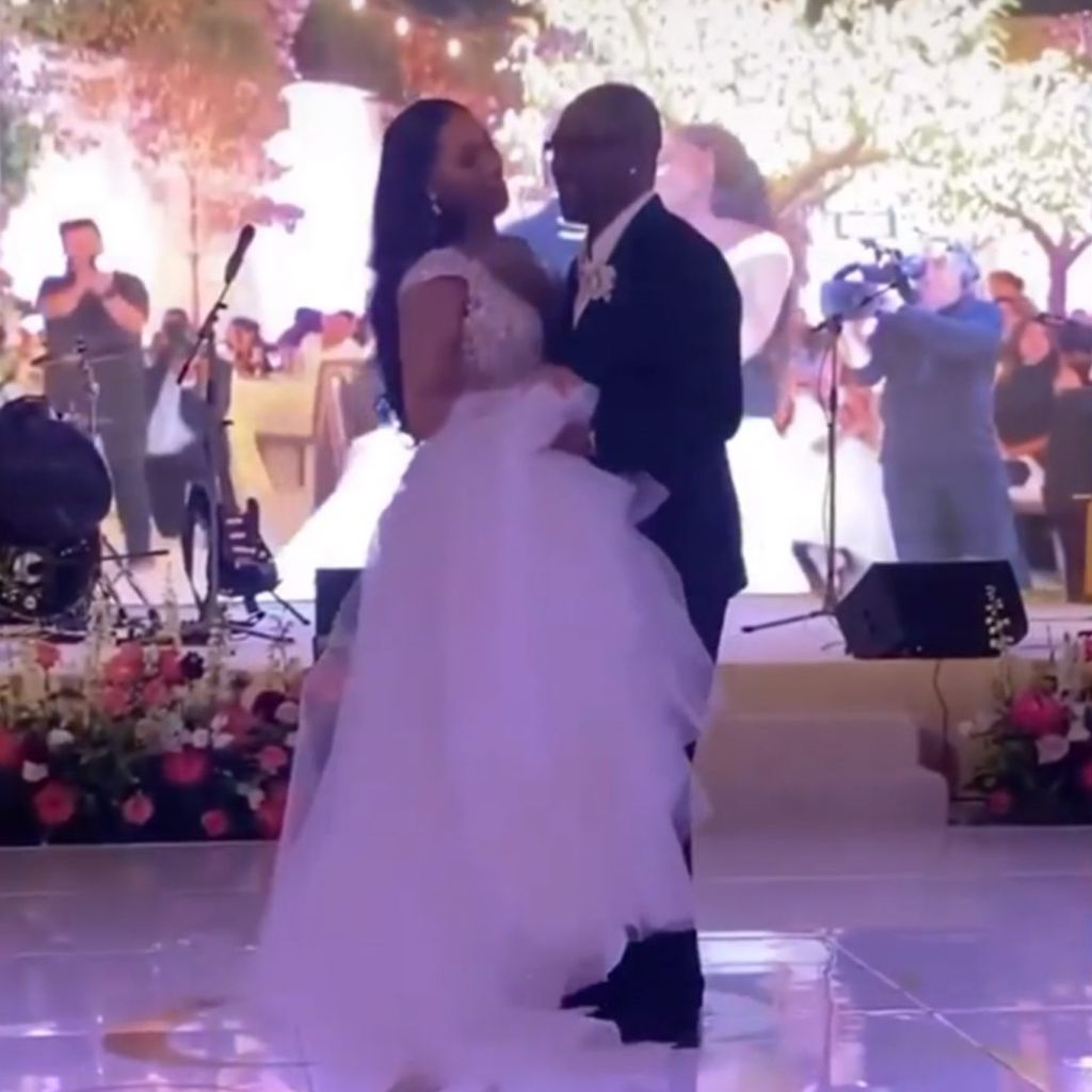 Bria Murphy mit ihrem Vater Eddie im Juli 2022