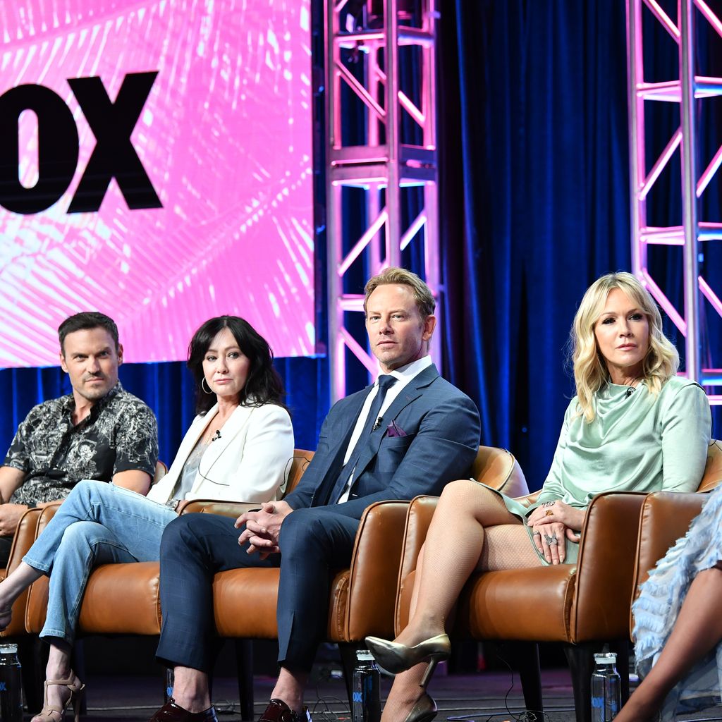 Brian Austin Green, Shannen Doherty, Ian Ziering, Jennie Garth und Tori Spelling